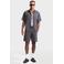 Redefined Rebel loose bermuda short antraciet