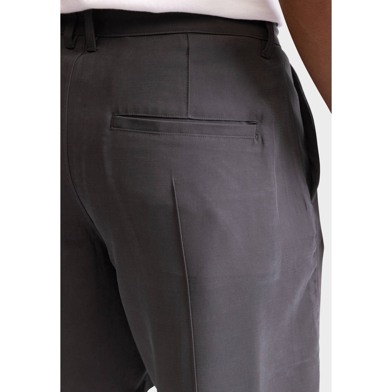 Redefined Rebel loose bermuda short antraciet