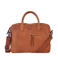 DSTRCT  15.4 inch leren laptoptas Bravo cognac