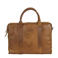 DSTRCT  15.6 leren laptoptas Limited cognac