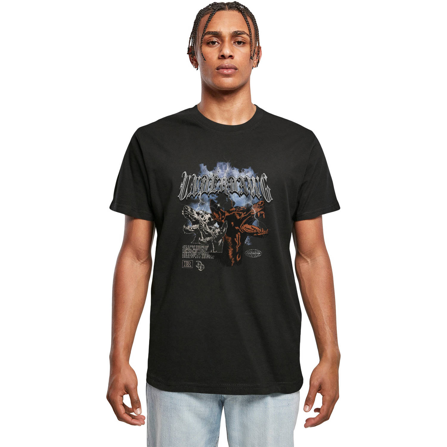 Mister Tee T-shirt zwart