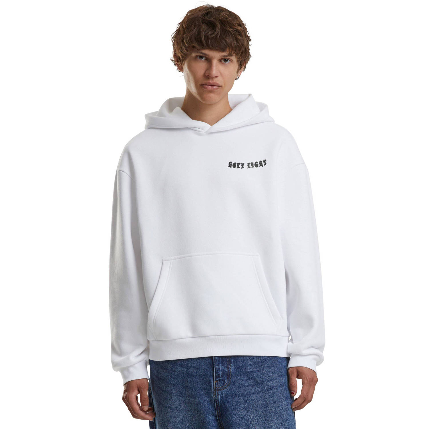Mister Tee hoodie wit