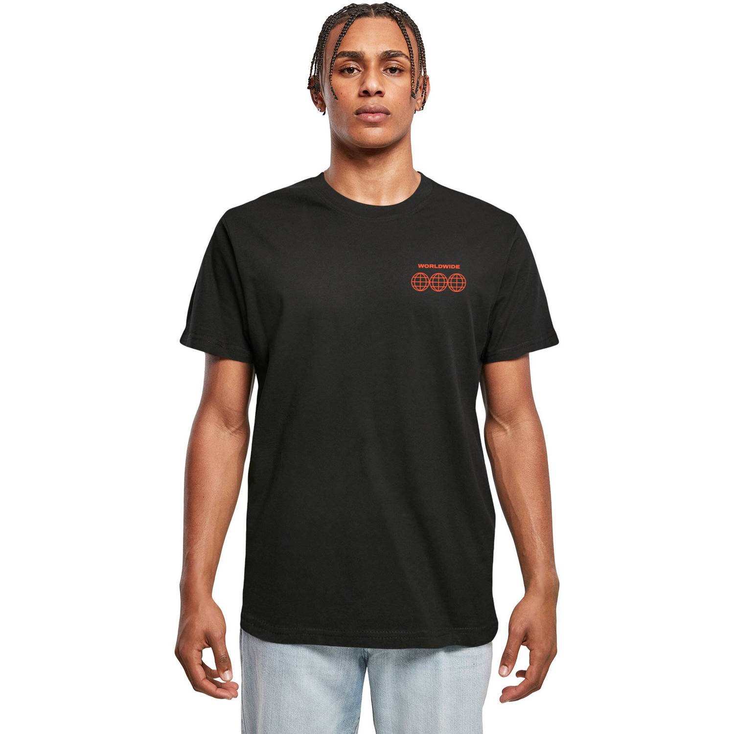 Mister Tee T-shirt zwart