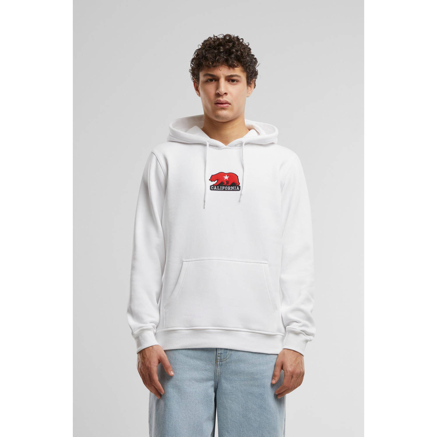 Mister Tee hoodie wit