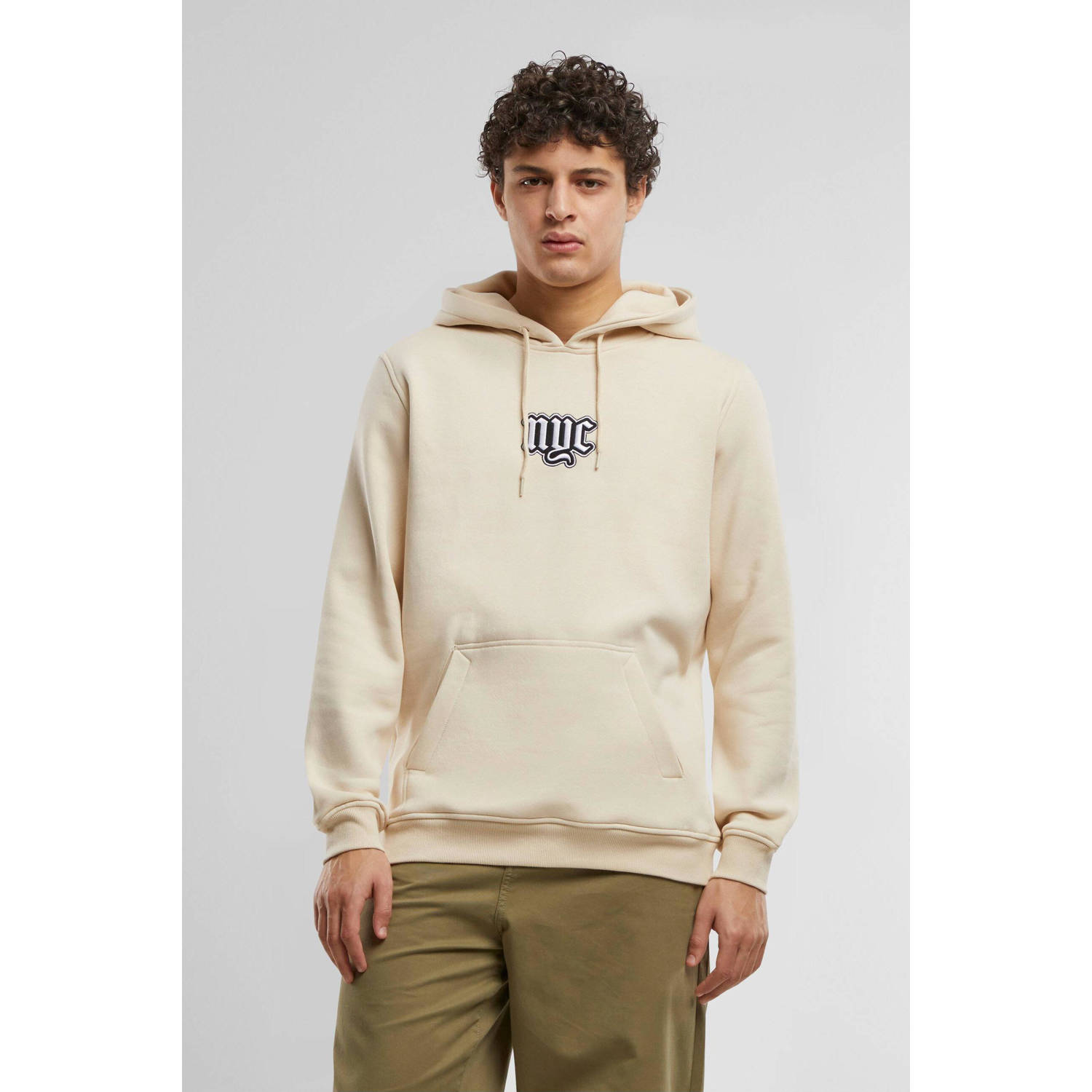 Mister Tee hoodie beige