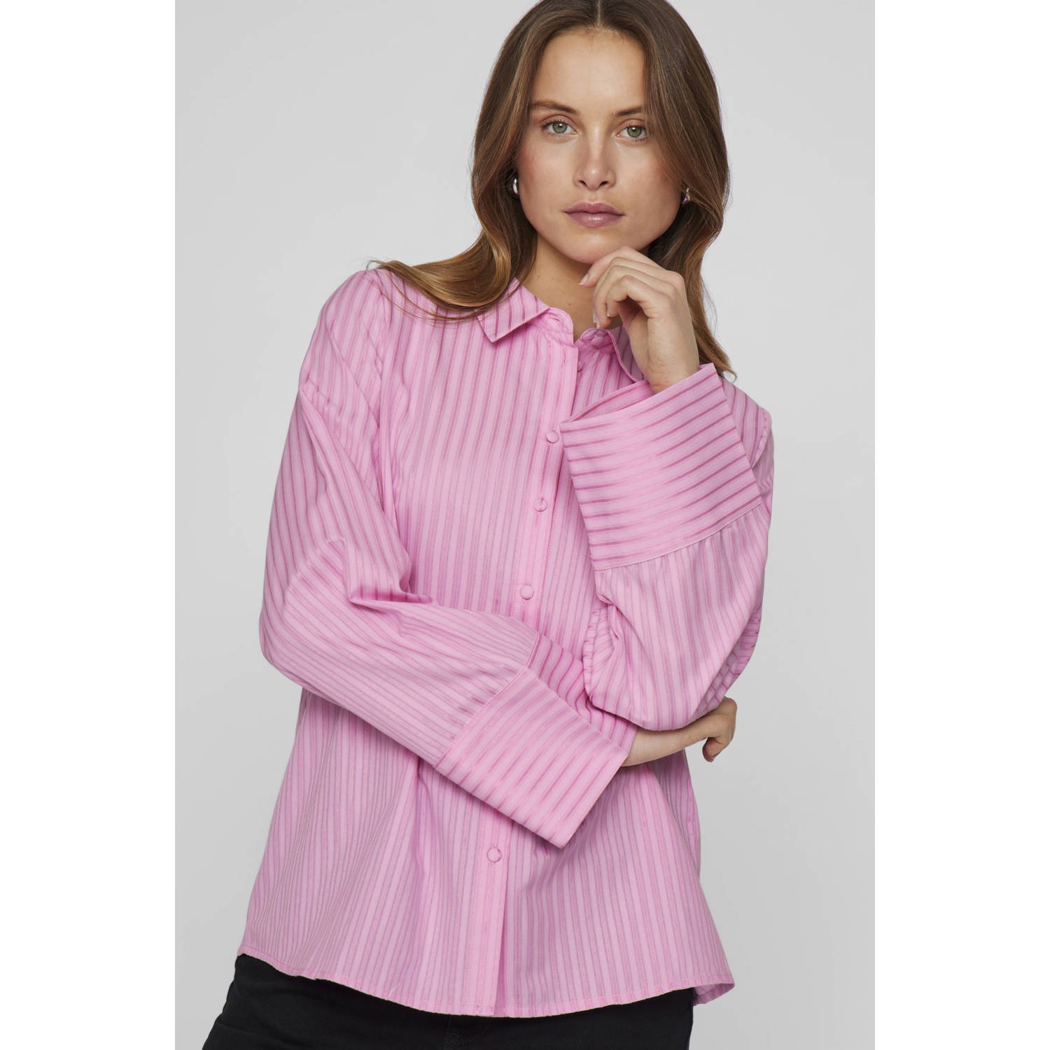 VILA blouse roze