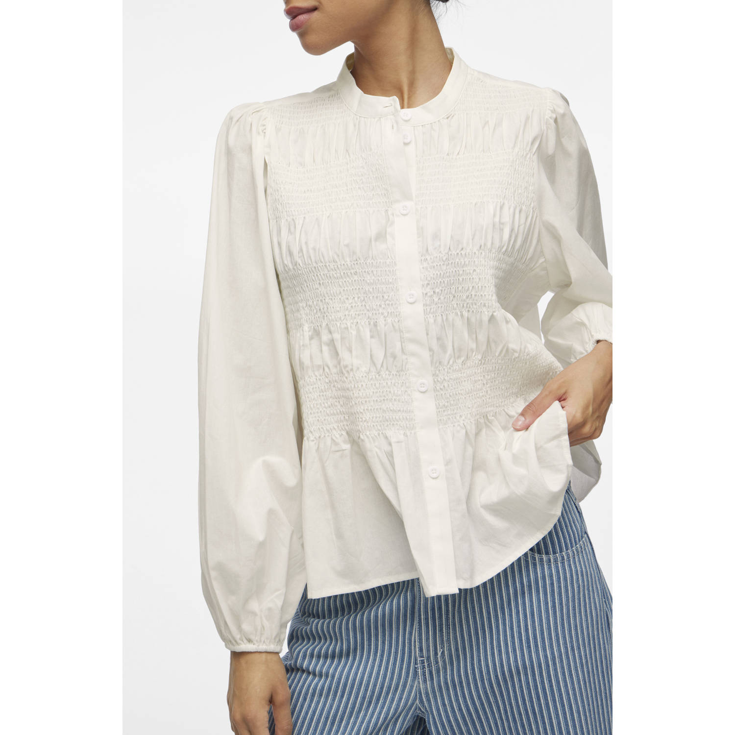 VILA blouse ecru