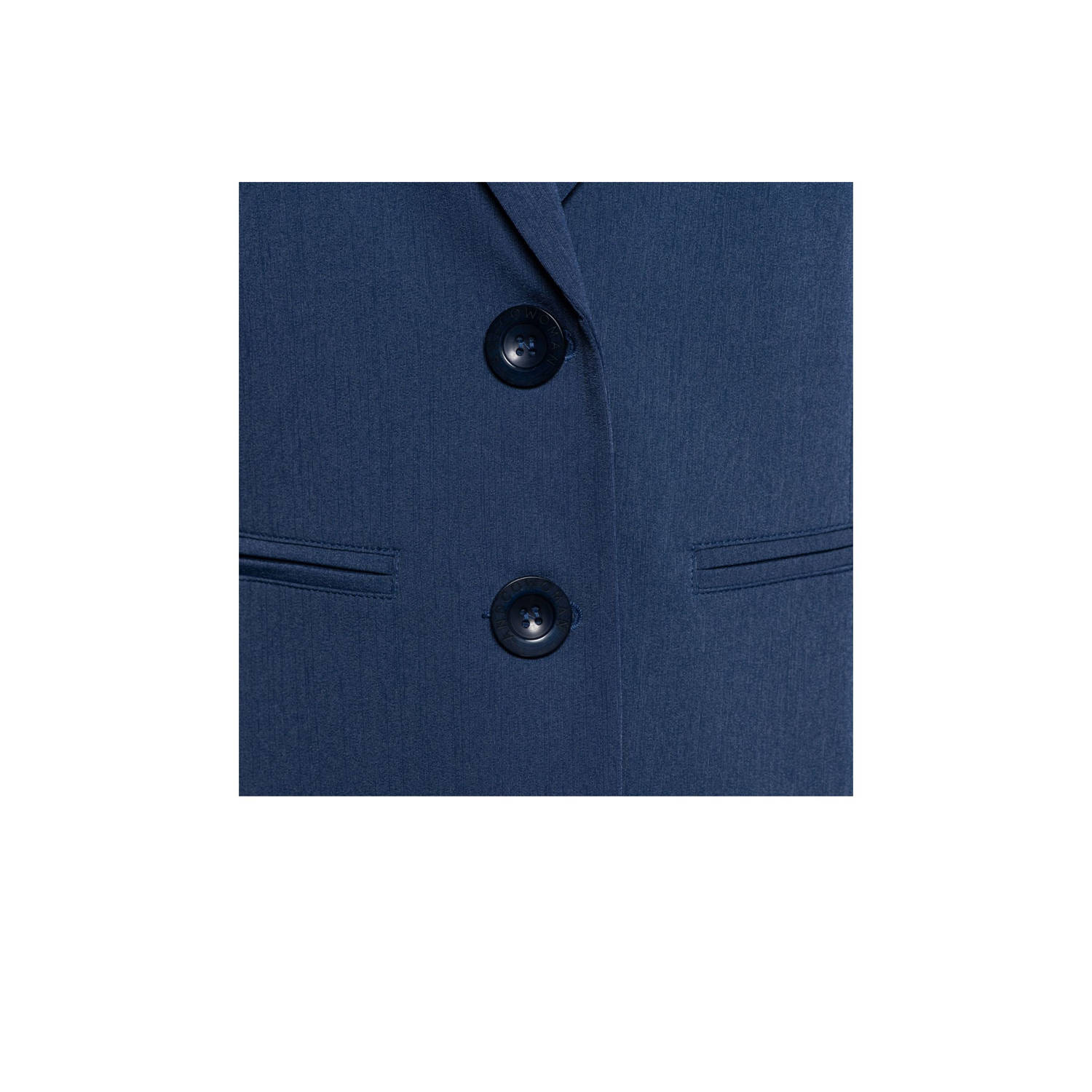 &Co Woman getailleerde blazer donkerblauw