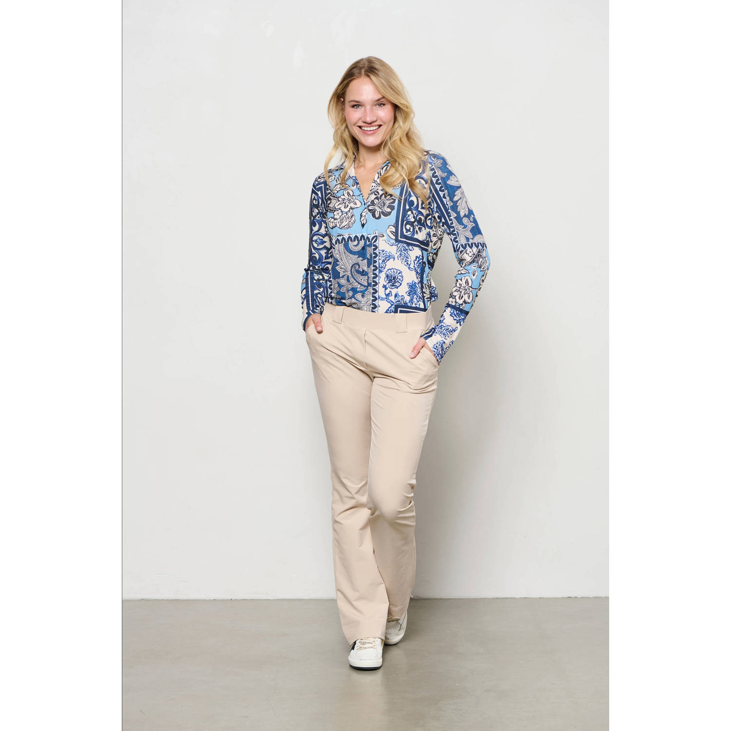 &Co Woman blouse blauw