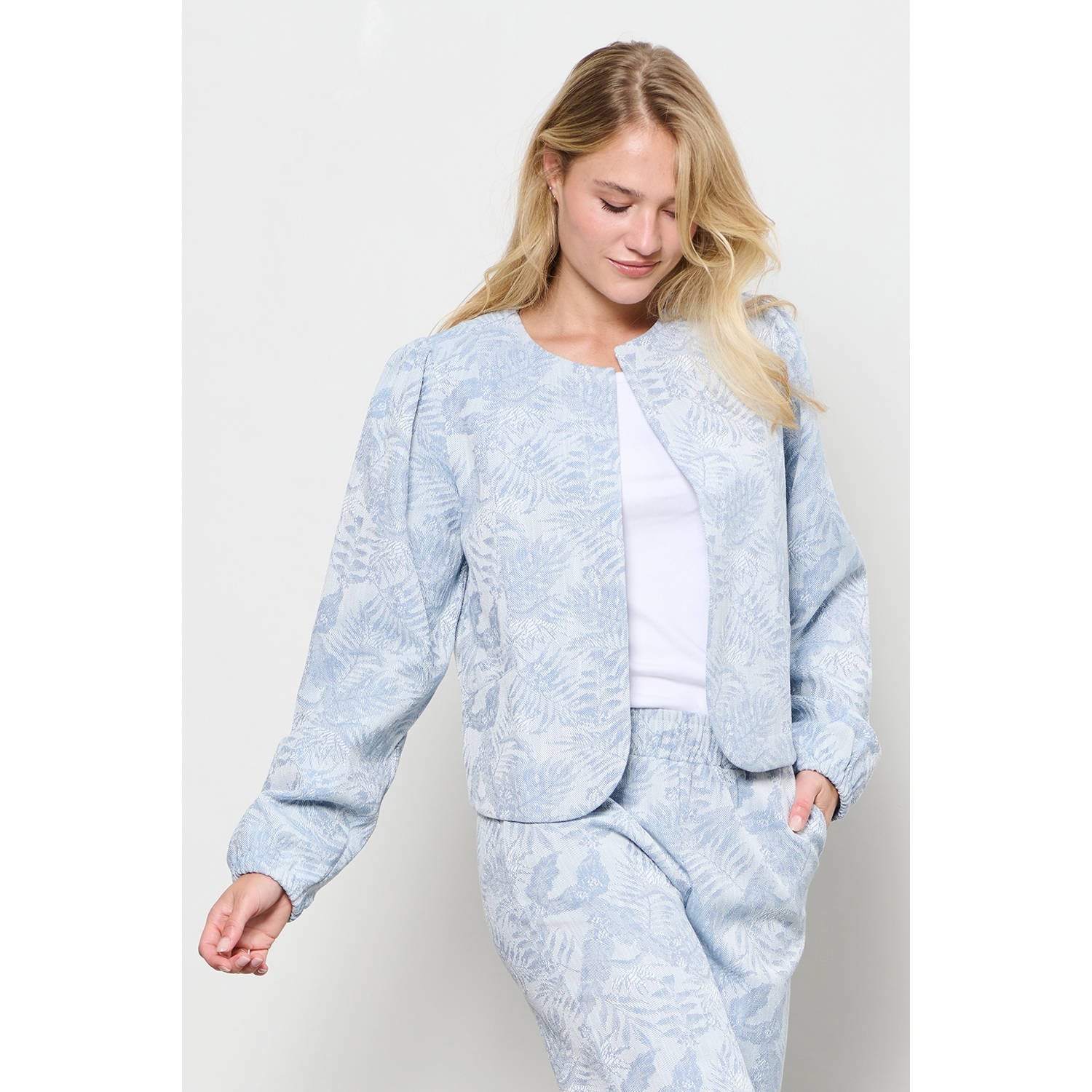 &Co Woman Lichtgewicht Jas Blue Dames
