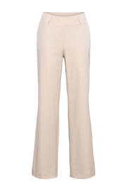thumbnail: &Co Woman travelstof straight leg broek - crème