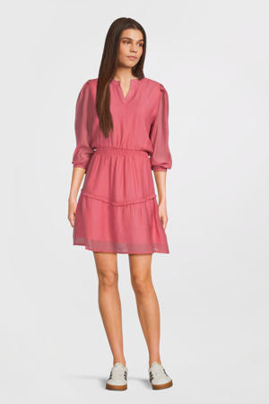 korte jurk roze