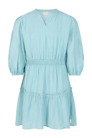 korte jurk blauw