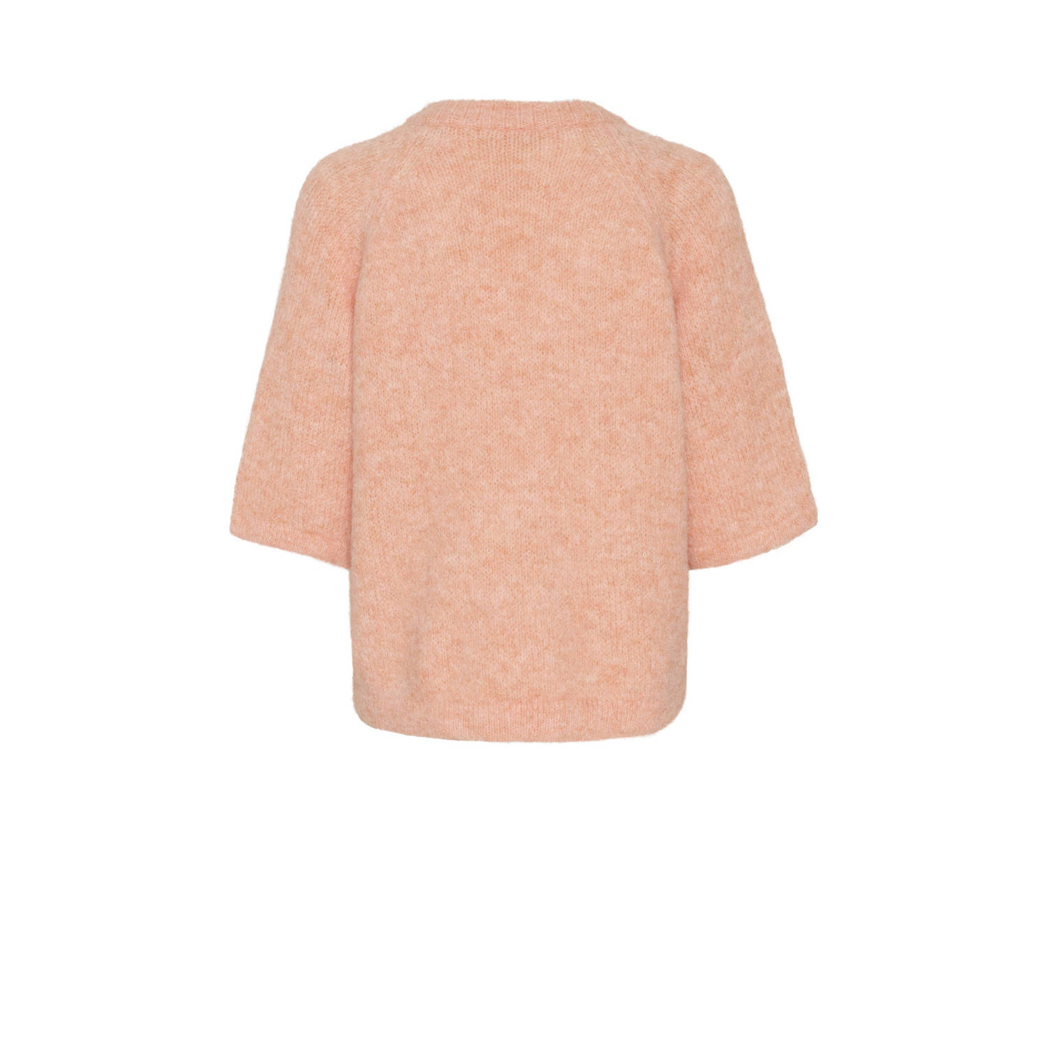 Kaffe top oranje gebreid