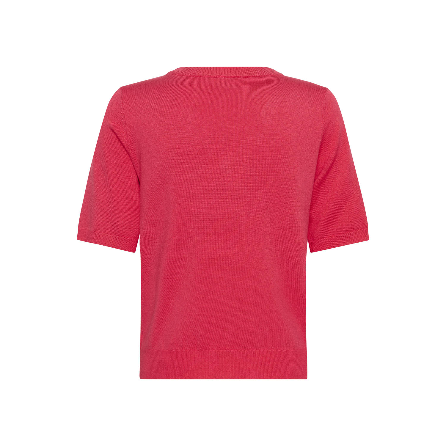 Kaffe top roze fijn gebreid