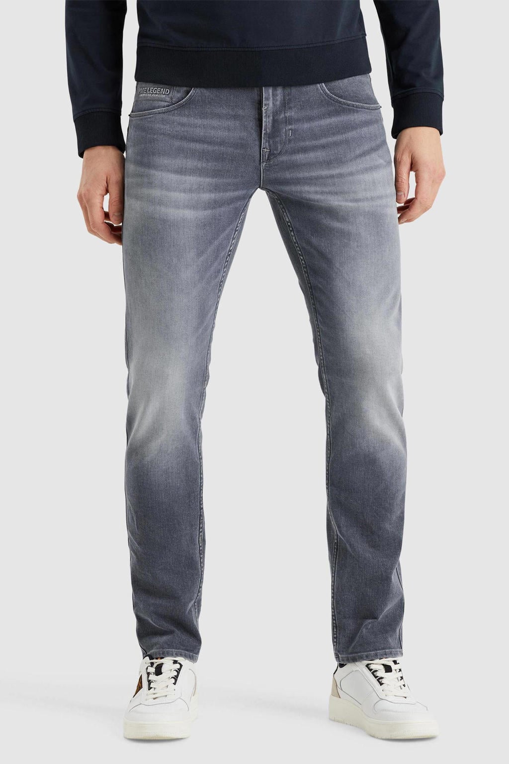 PME Legend NIGHTFLIGHT regular fit jeans grijsblauw