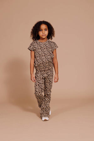 regular flared broek bruin