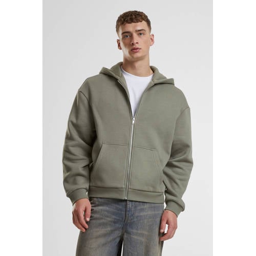Urban Classics sweatvest lichtkaki afbeelding