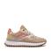 Floris van Bommel leren sneakers goud