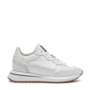 leren sneakers wit