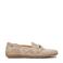 Floris van Bommel suède loafers goud/beige