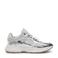 Floris van Bommel leren sneakers zilver