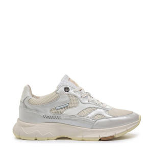  Daysi 03.02 leren sneakers zilver