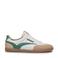 Floris van Bommel leren sneakers wit/groen
