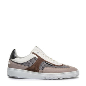  De Kupster 08.00 leren sneakers lichtbruin