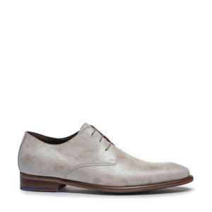  De Stapper 58.02 leren veterschoenen ecru