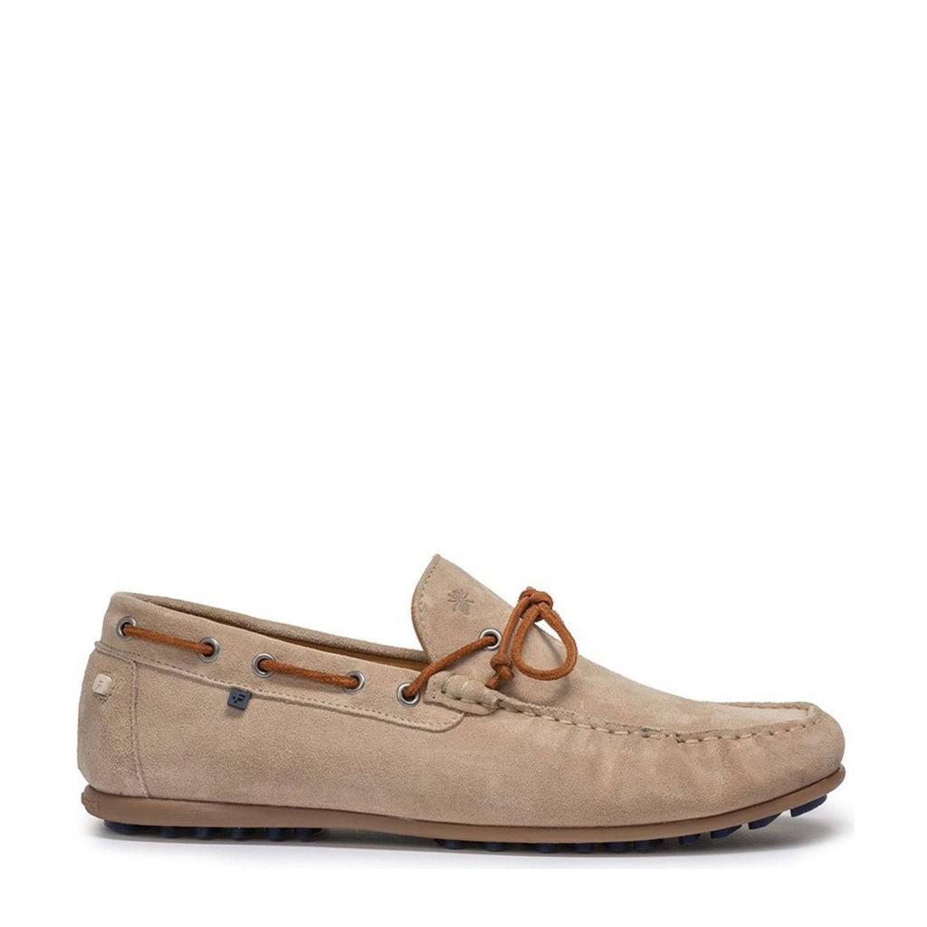 Lichtbruine heren Floris van Bommel De Drijver 01.07 suède mocassins