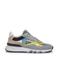 Floris van Bommel suède sneakers grijsblauw