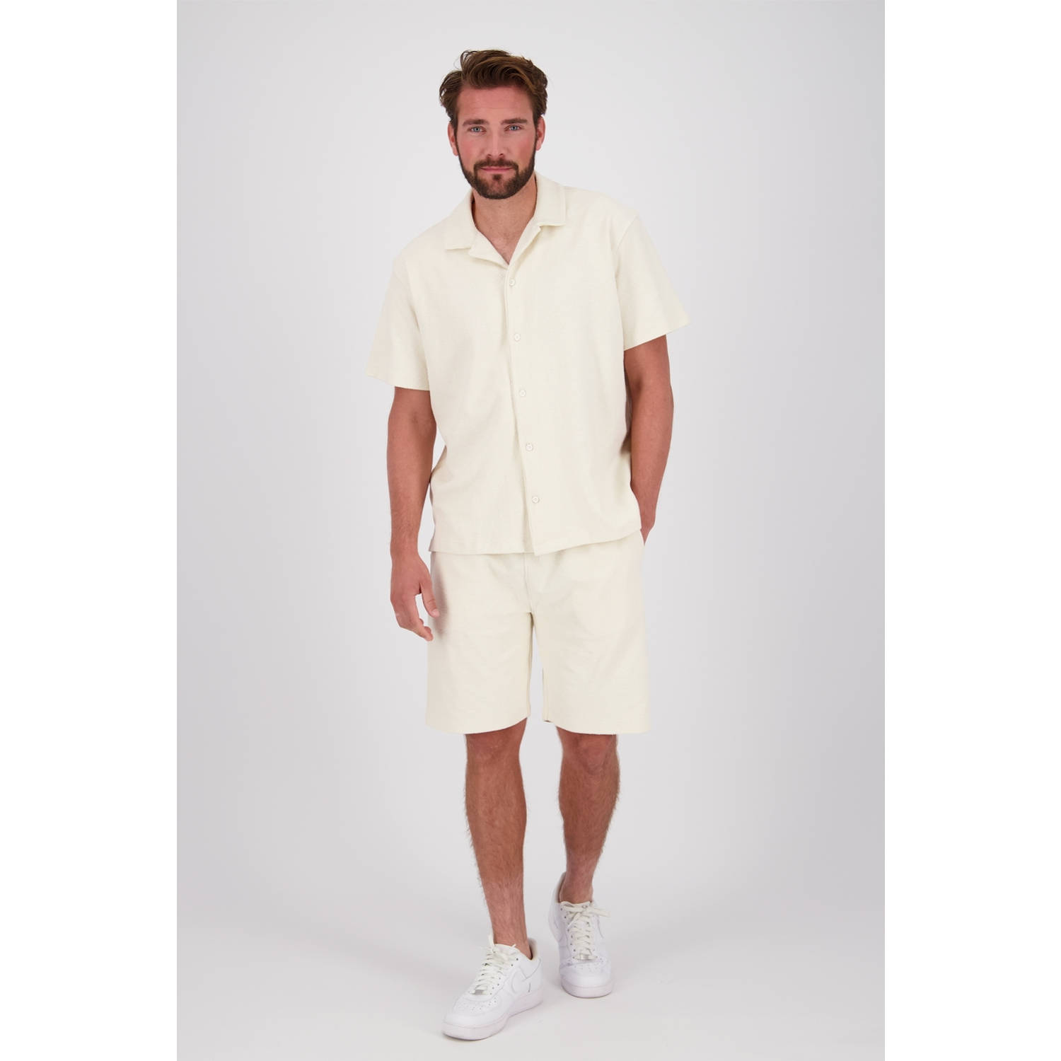 Raizzed casual overhemd beige