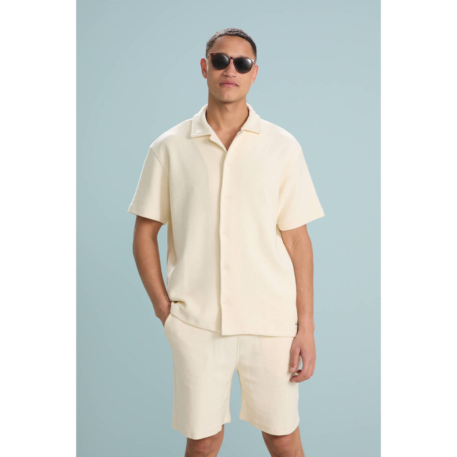 Raizzed casual overhemd beige