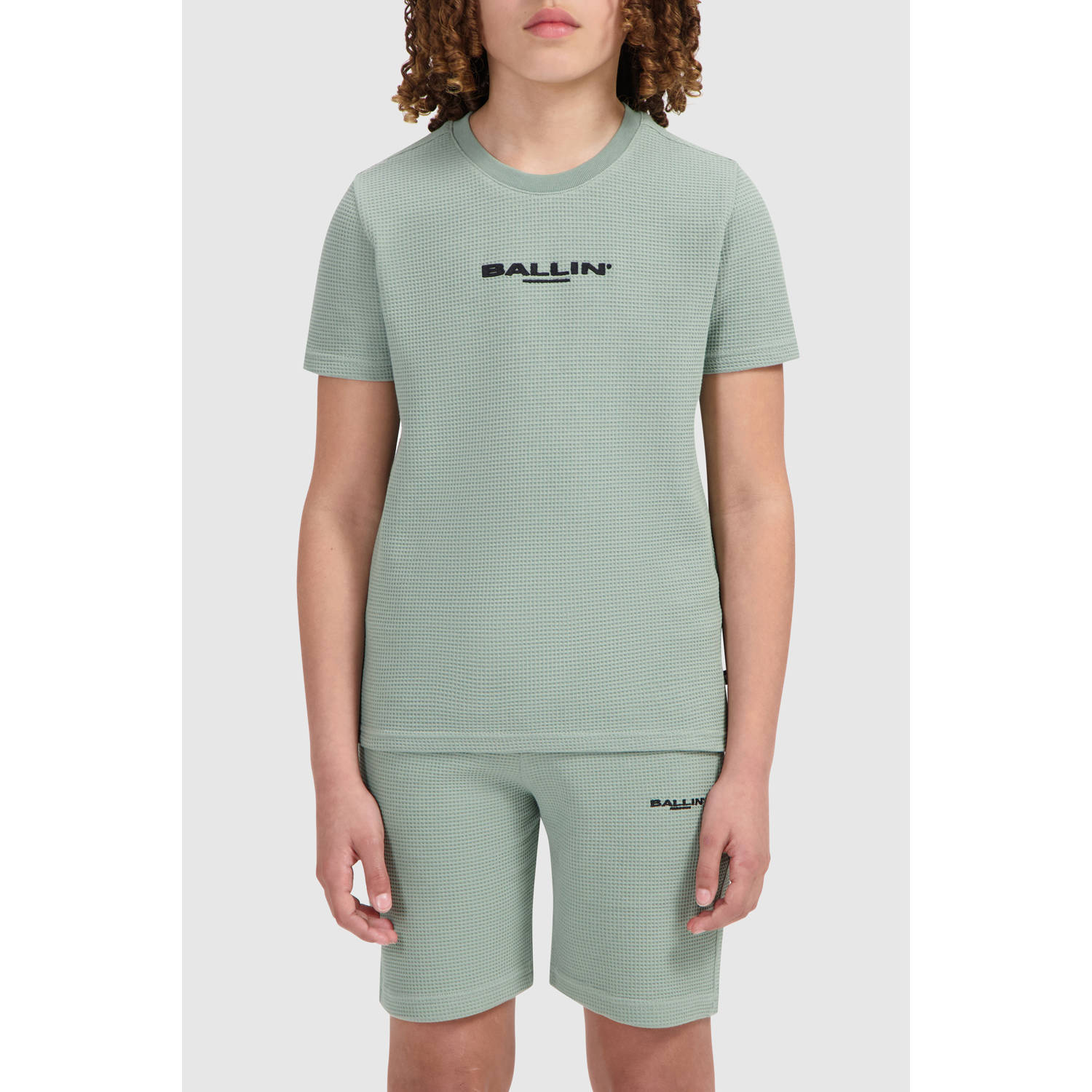 BALLIN Jongens Polo's & T-shirts 017142 Groen