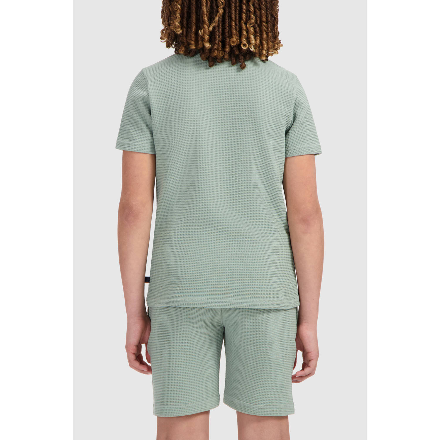 Ballin T-shirt grijsgroen