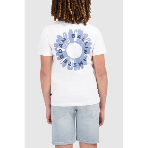 Ballin T-shirt wit afbeelding