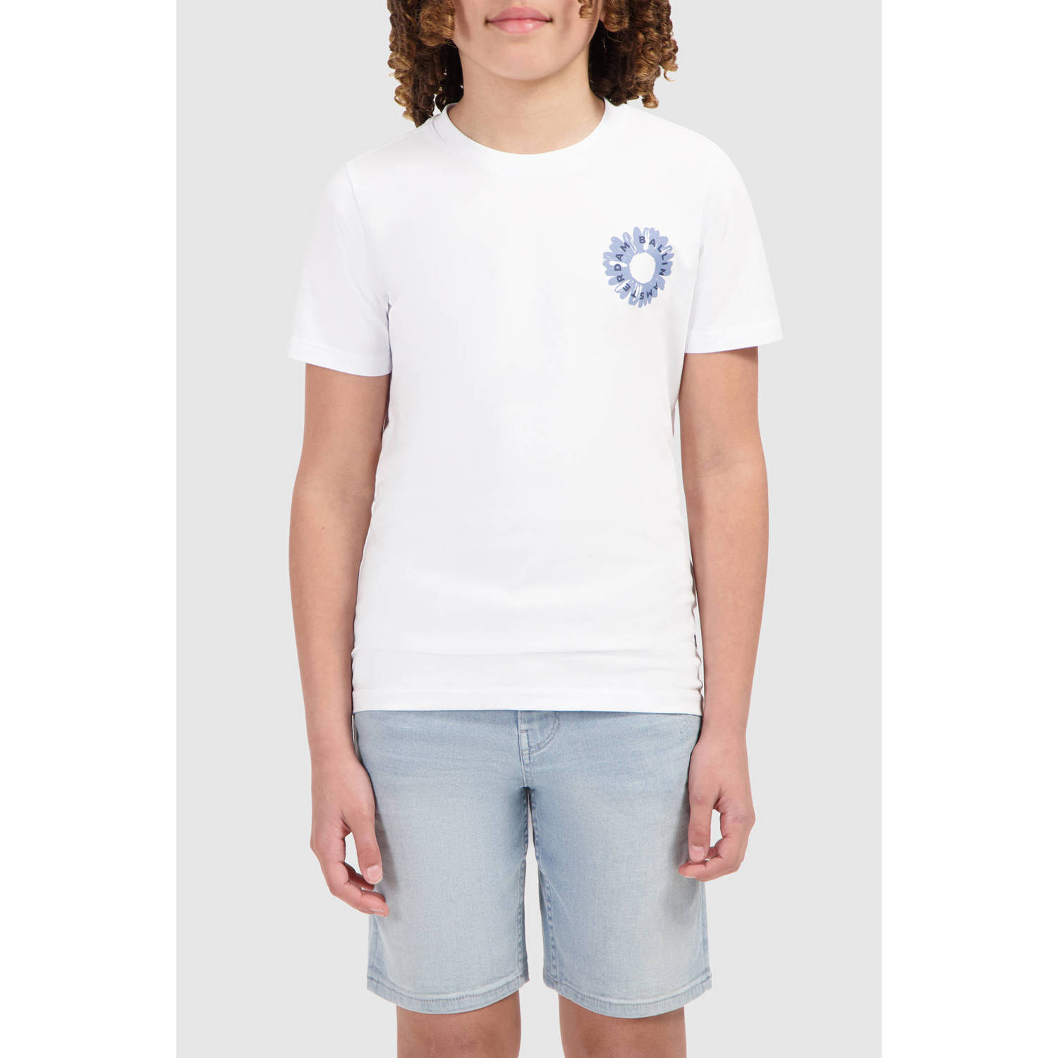 Ballin T-shirt wit