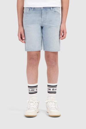 denim short light blue denim