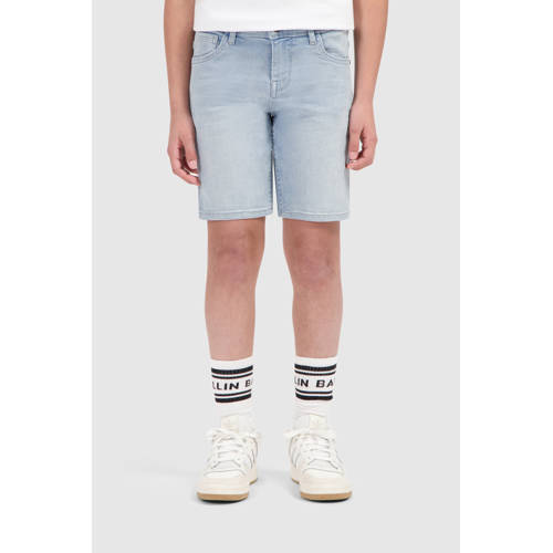 Ballin denim short light blue denim afbeelding