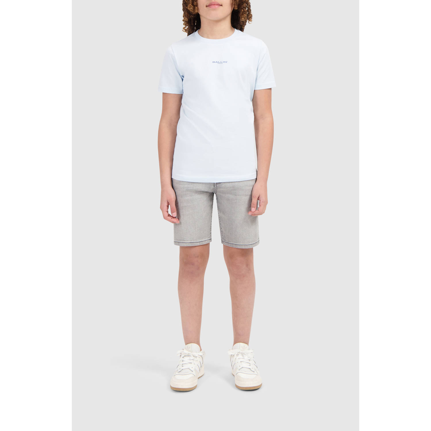 Ballin T-shirt lichtblauw