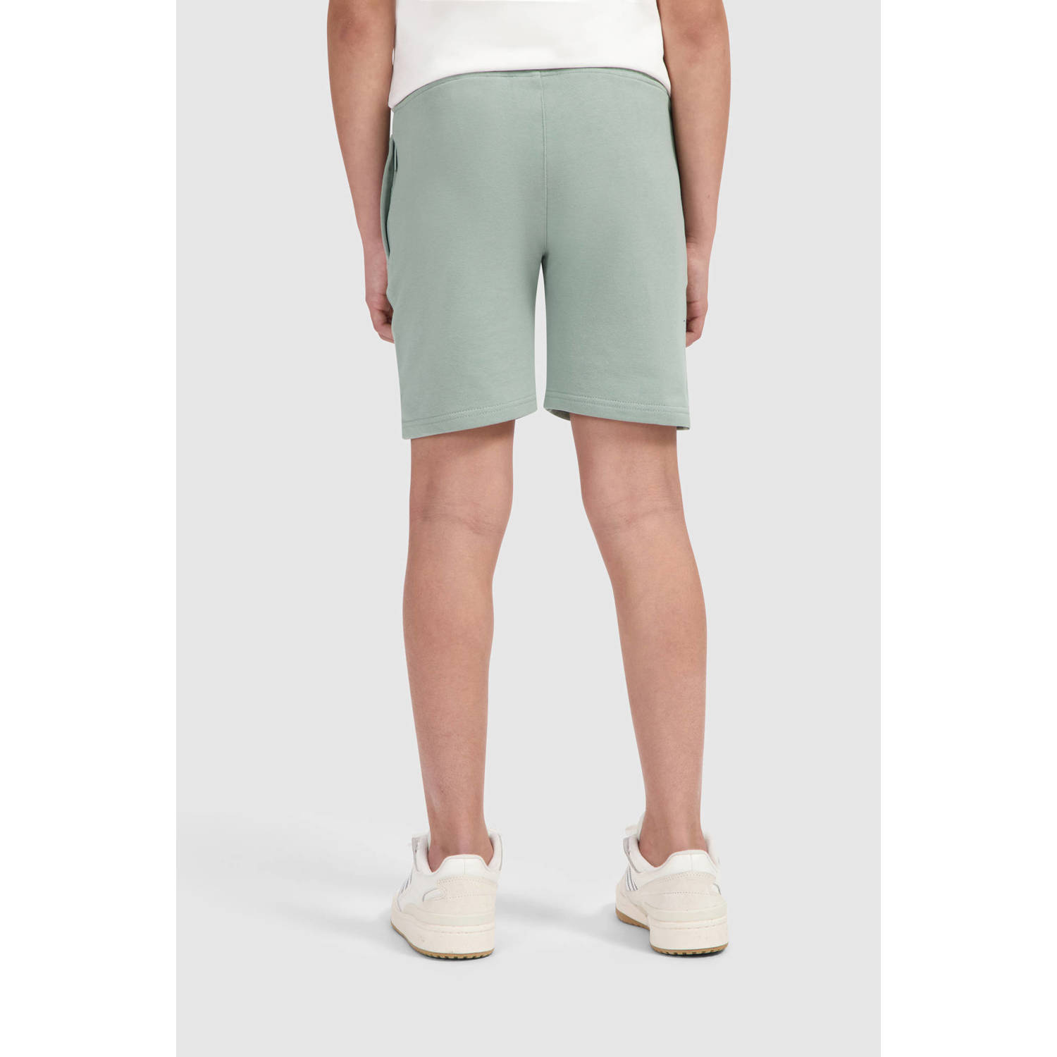 Ballin sweatshort grijsblauw