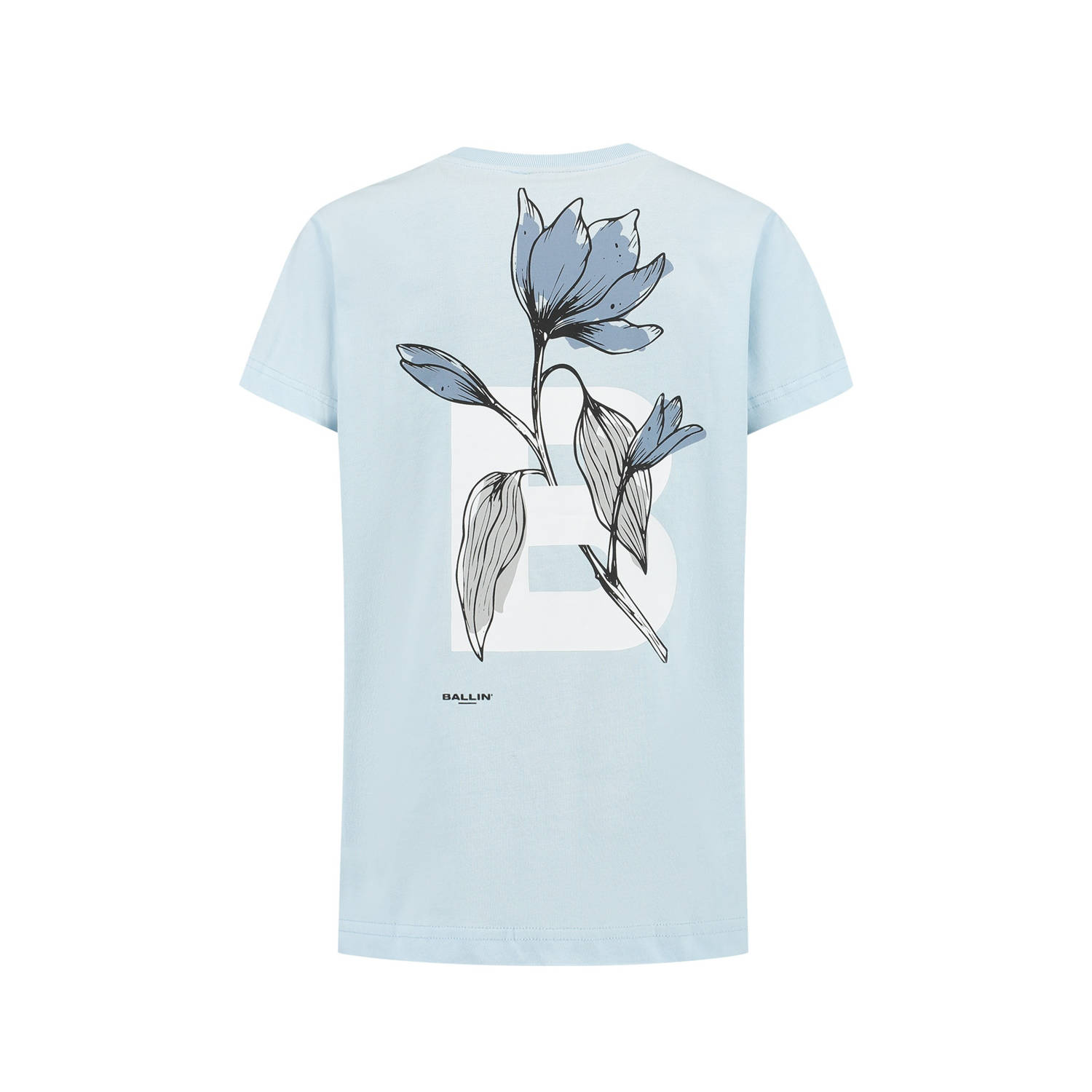 Ballin T-shirt lichtblauw