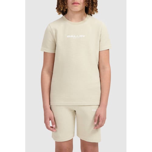 Ballin T-shirt beige afbeelding
