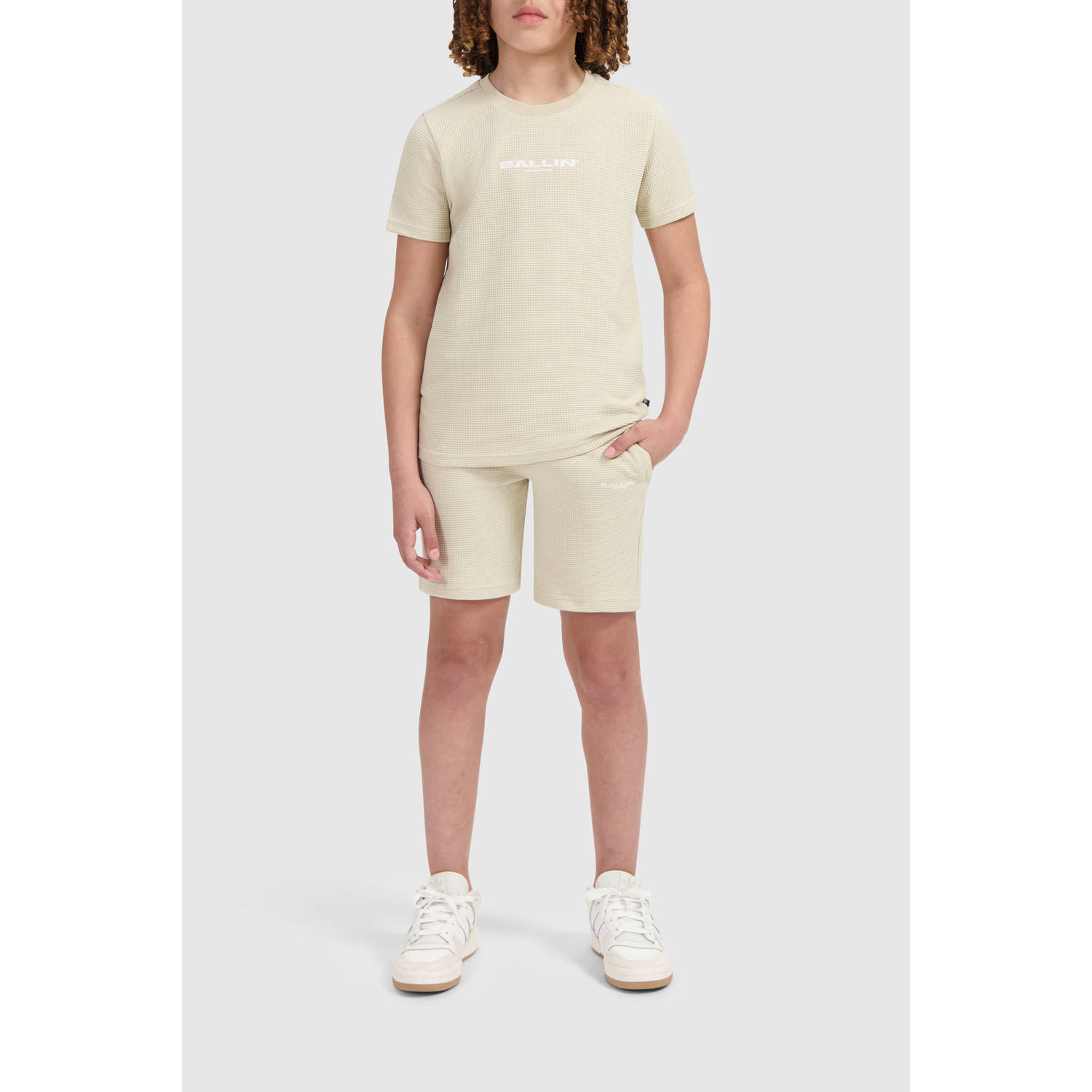 Ballin T-shirt beige