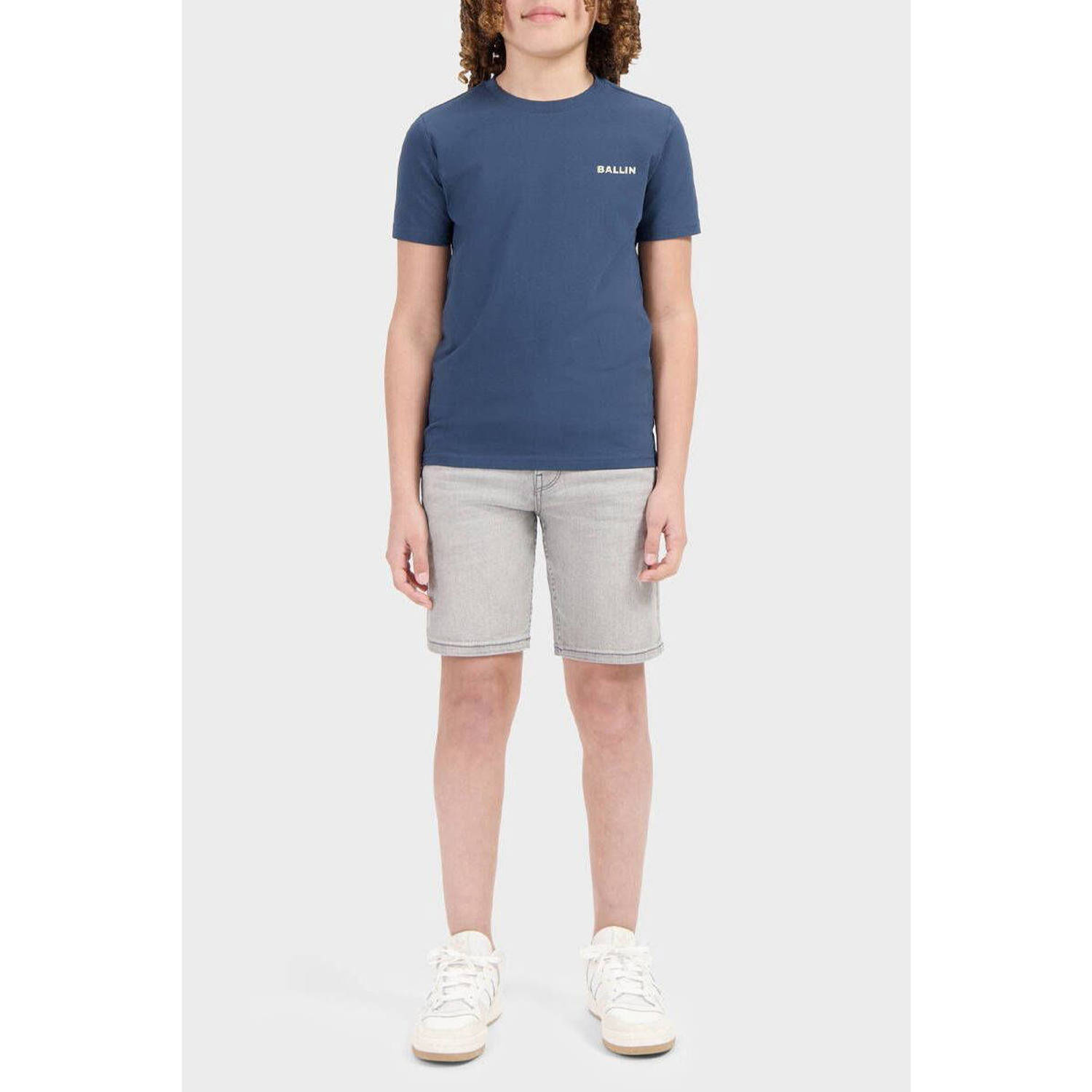 Ballin T-shirt donkerblauw