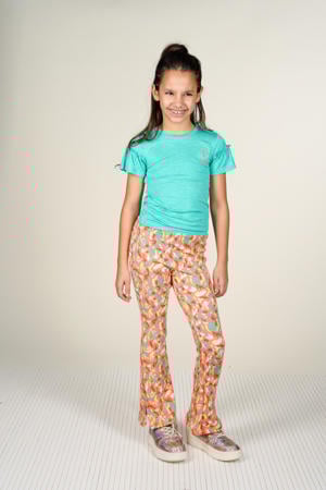 flared legging oranje