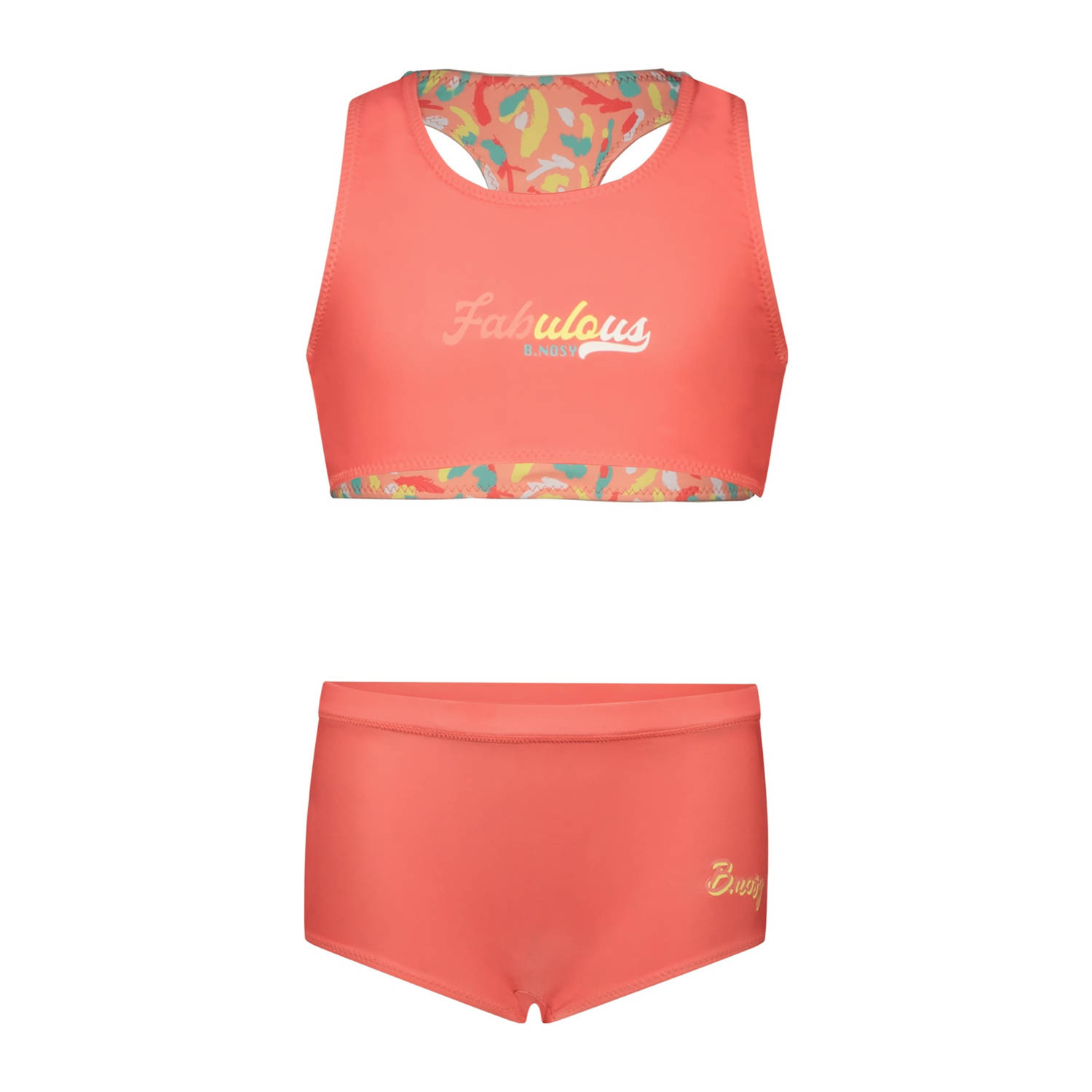 B.Nosy reversible bikini Winona oranje multicolor