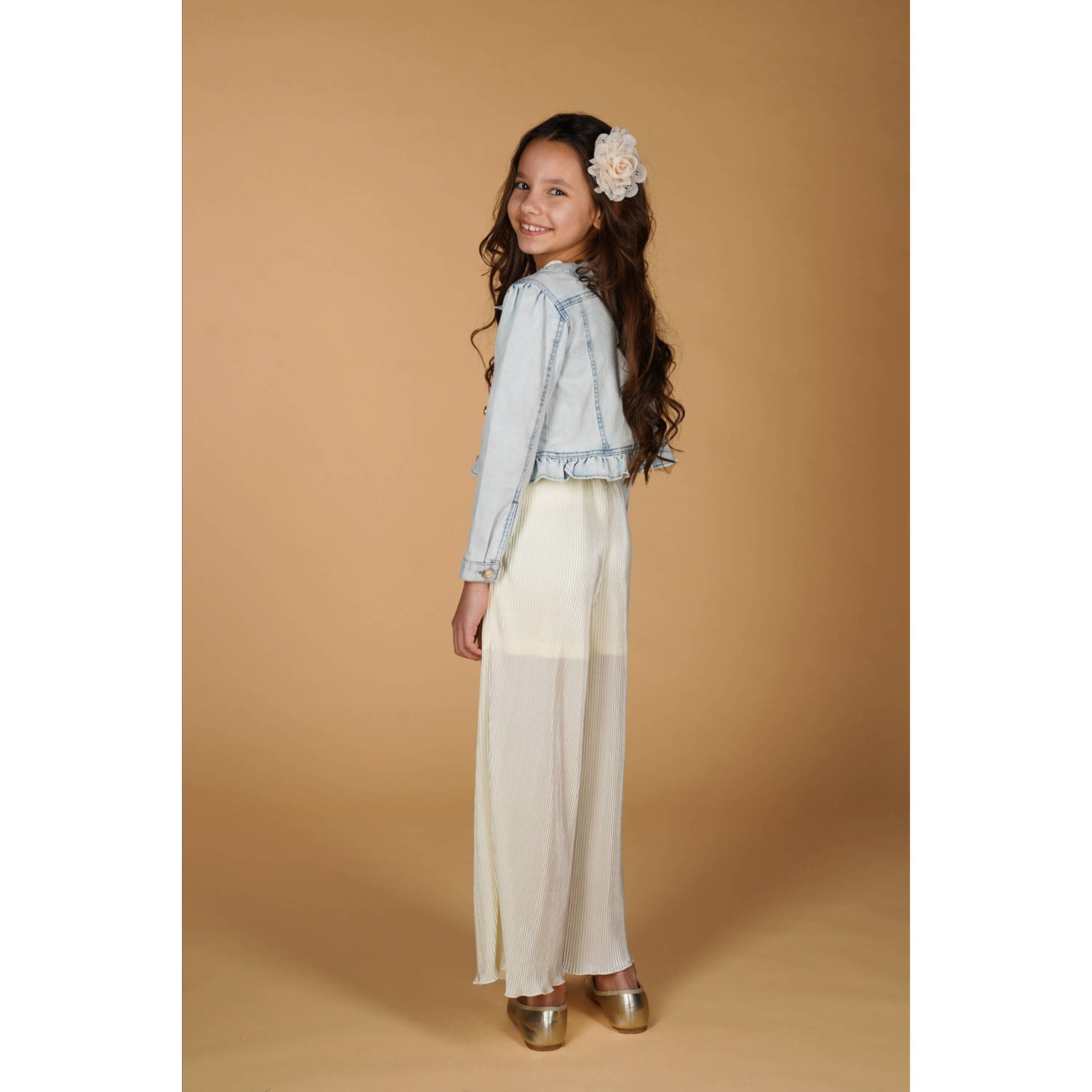Le Chic spijkerjas light blue denim
