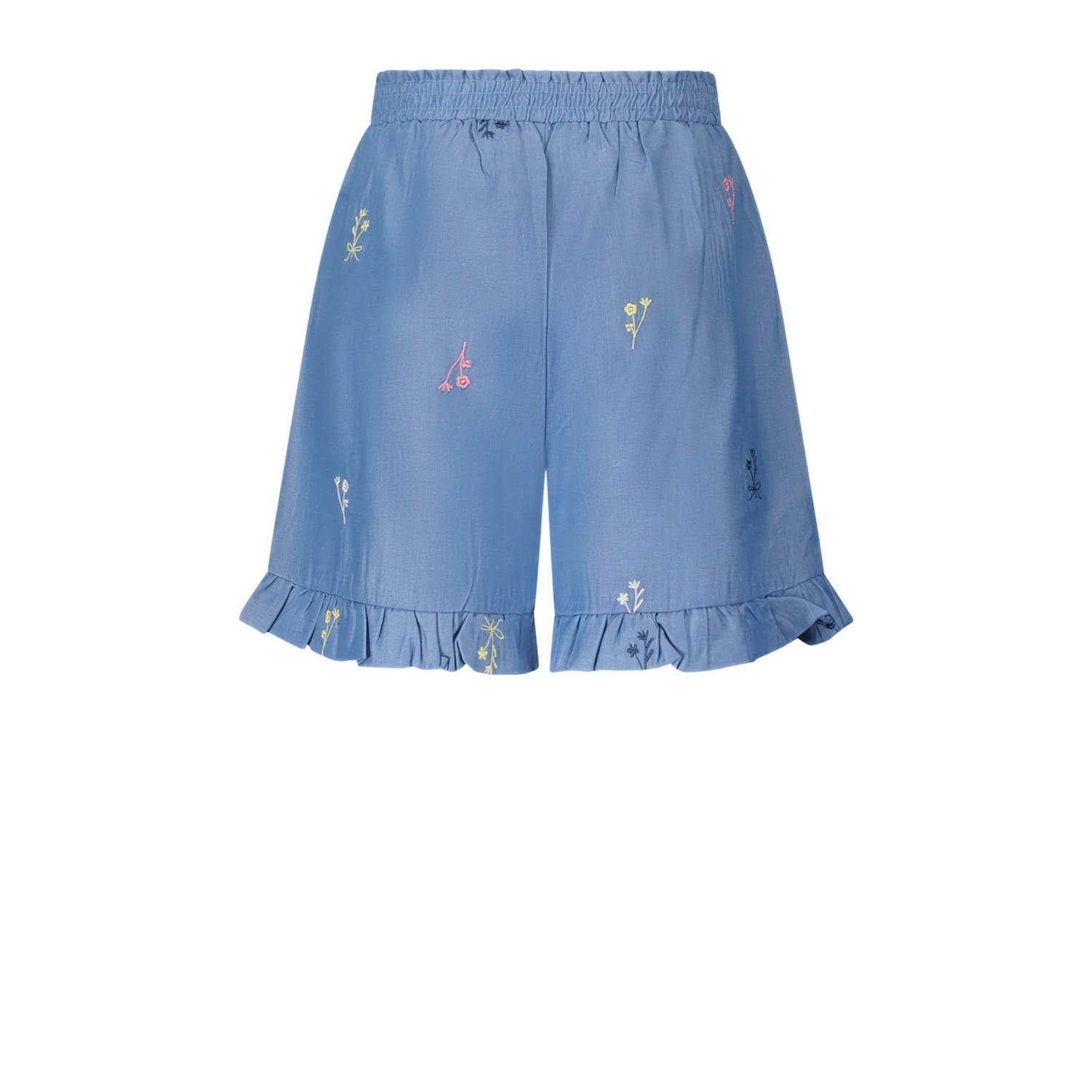 Le Chic regular casual short blauw